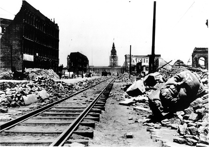 Market Street, 1906; San Francisco