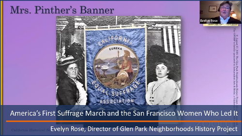 San Francisco First Suffragette March