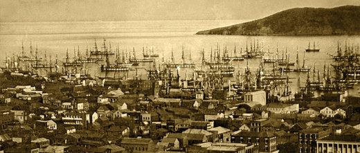 historical SF harbor