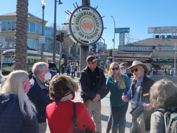 San Francisco Historical Society Tour of Fisherman's Warf Museum City Guides Visit